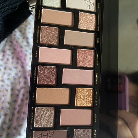 Too Faced Natural nudes with box. Few colors swatched. Great every day palette. - Picture 6 of 6